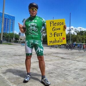 Green Cycling Ride Aloha Jersey